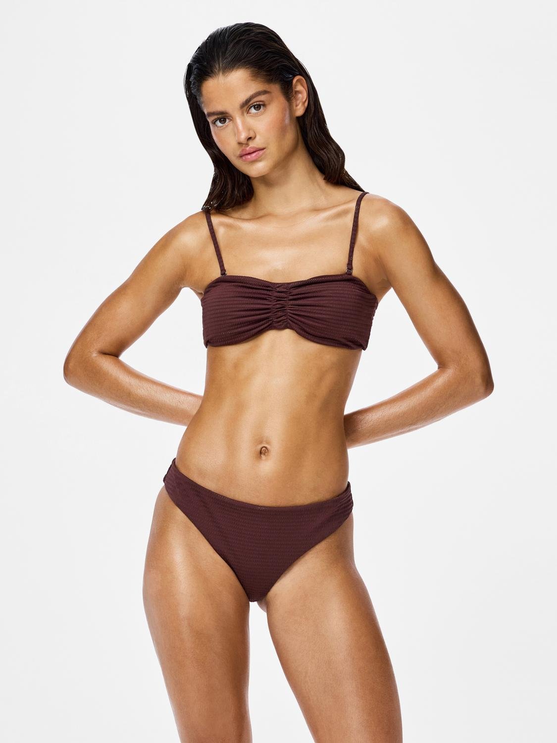 PCKAYA Swimwear - Deep Mahogany - VERO MODA & VILA Bergvik